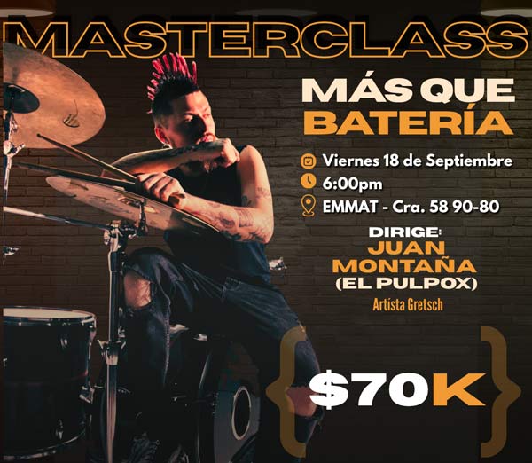 masterclass Más-que-Batería